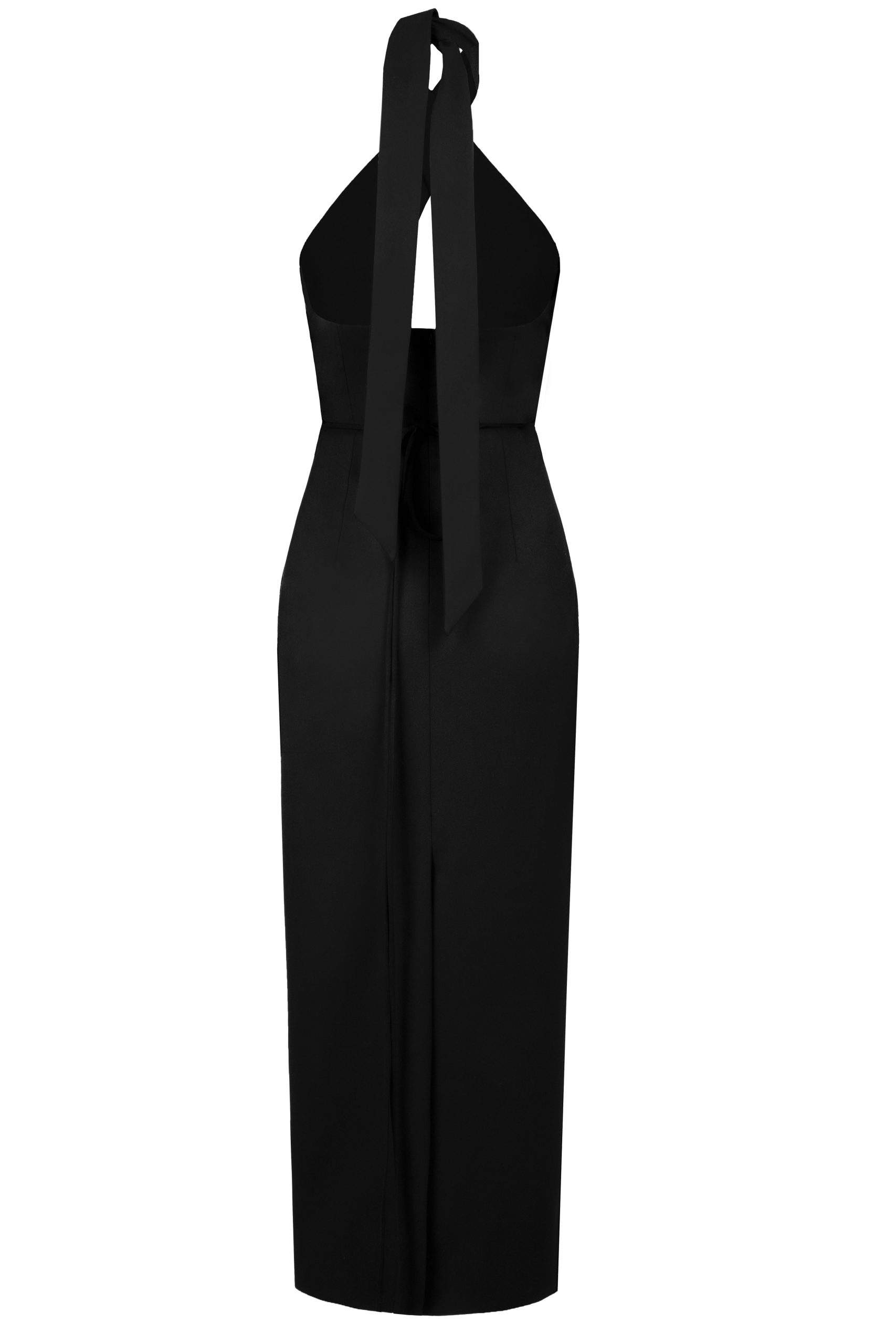 Halterneck cut out dress - Aleksandre Akhalkatsishvili