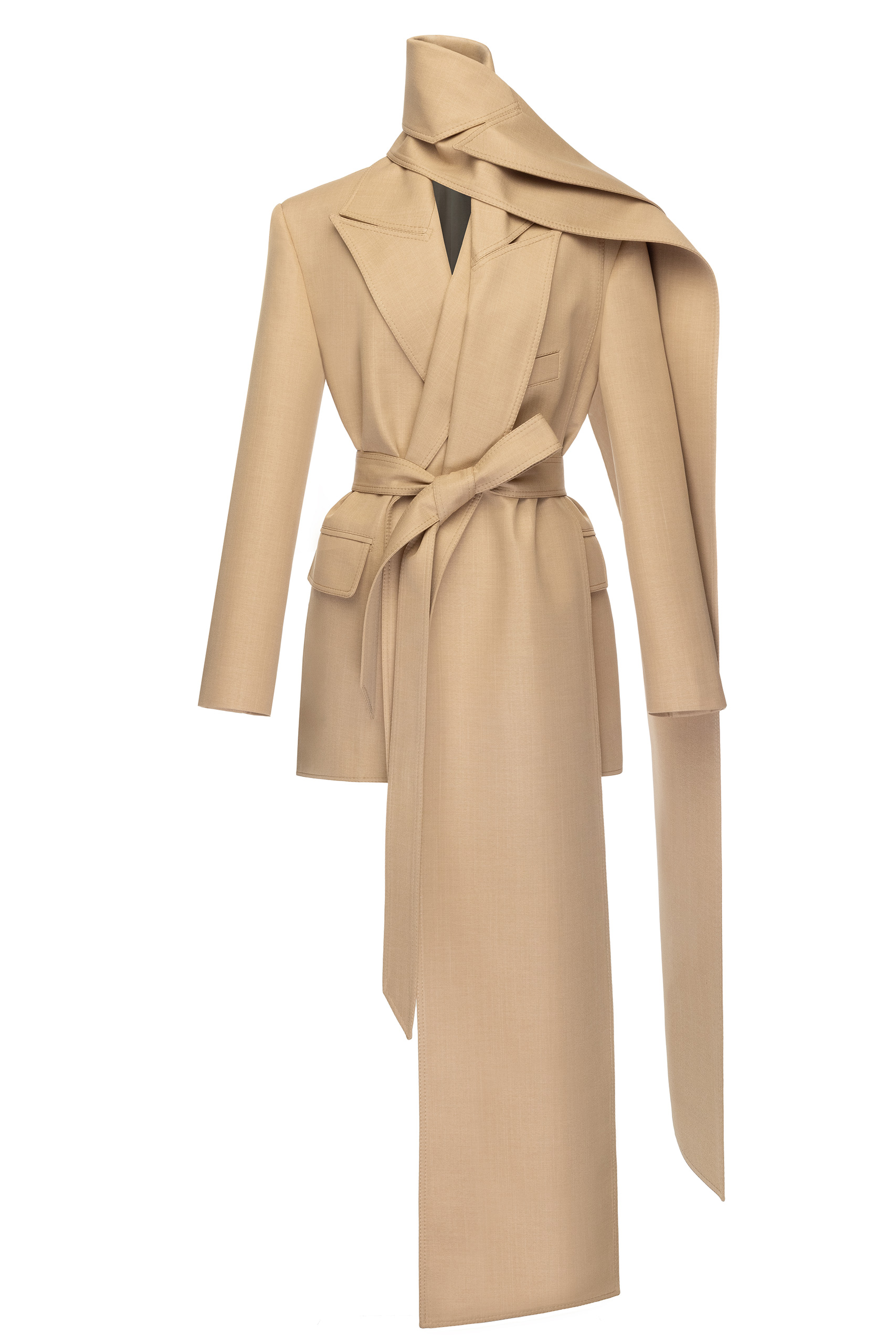 SCARF BLAZER