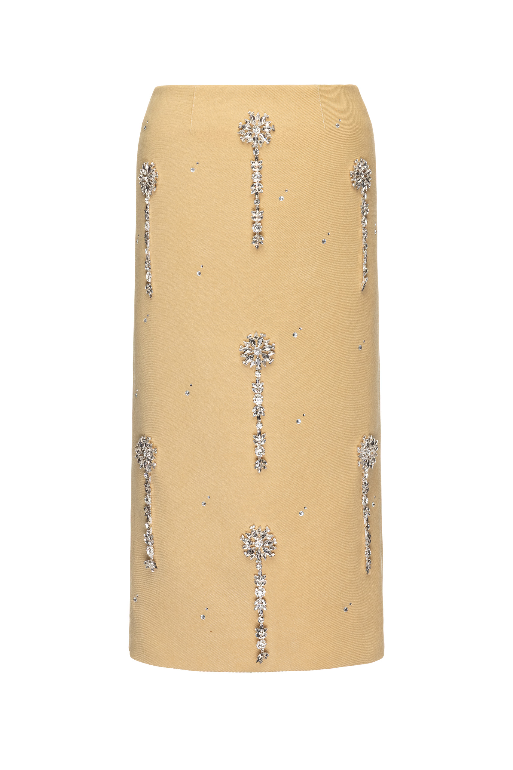CRYSTAL EMBELLISHED SKIRT