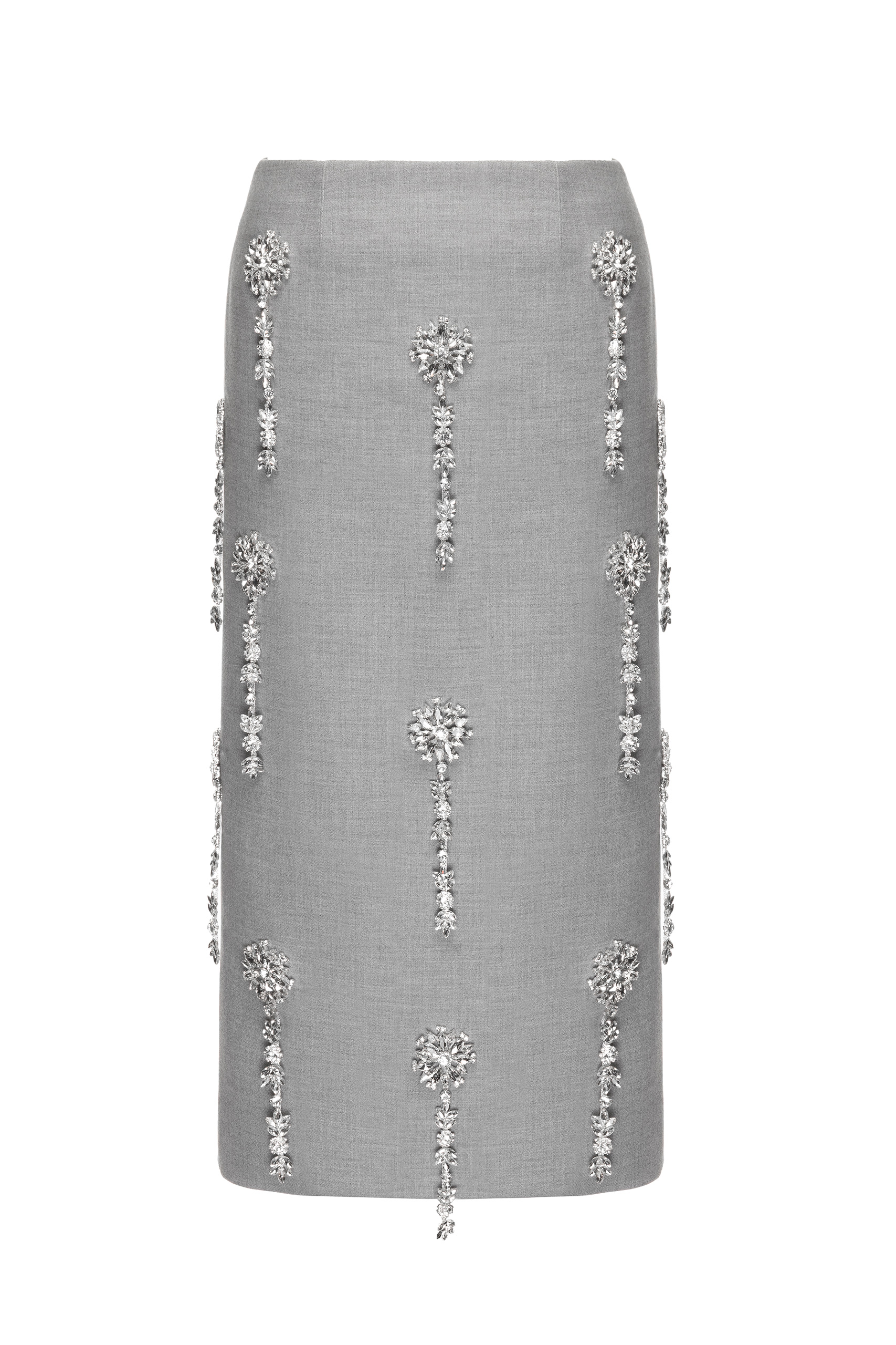CRYSTAL EMBELLISHED SKIRT