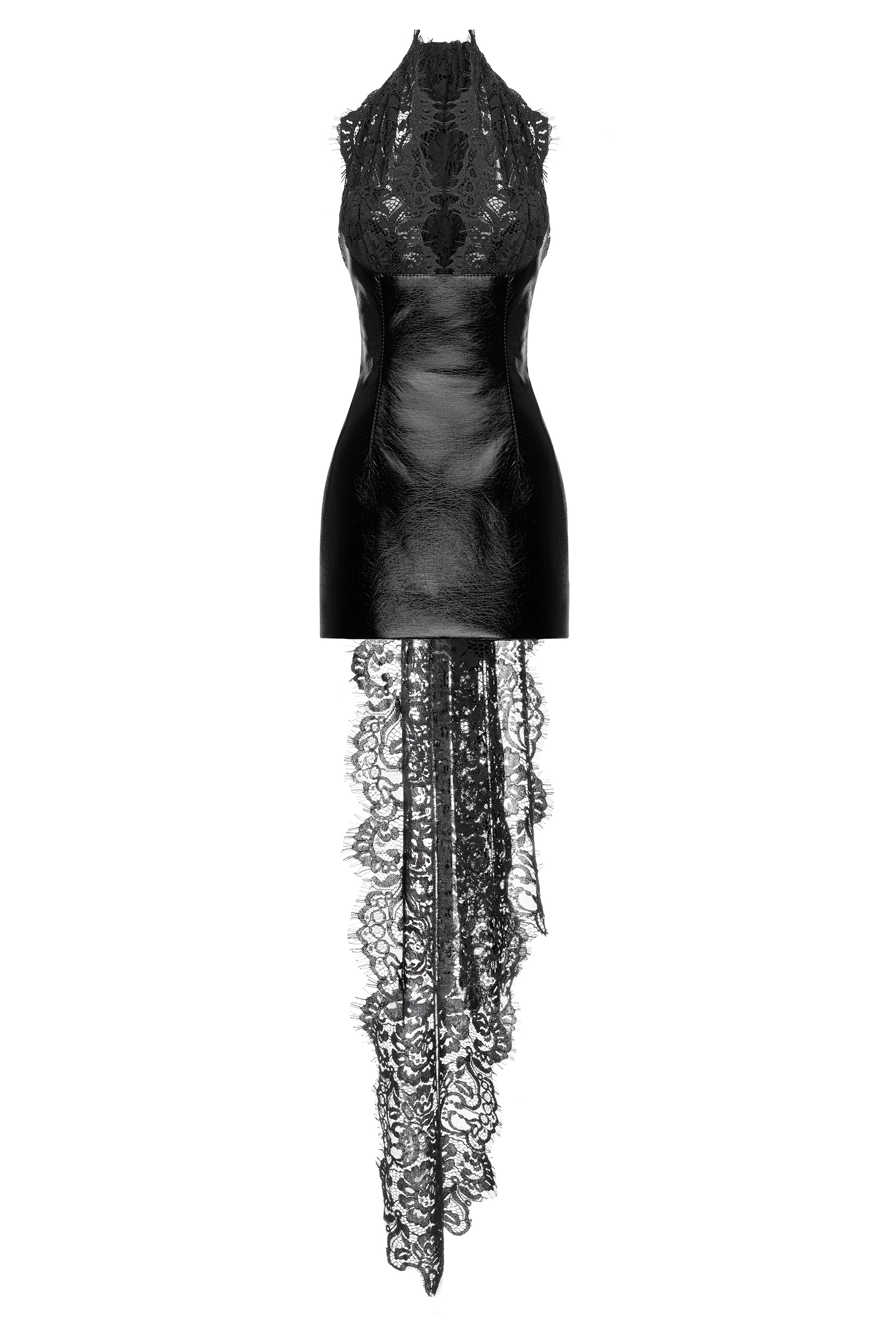 LACE DETAIL MINI DRESS