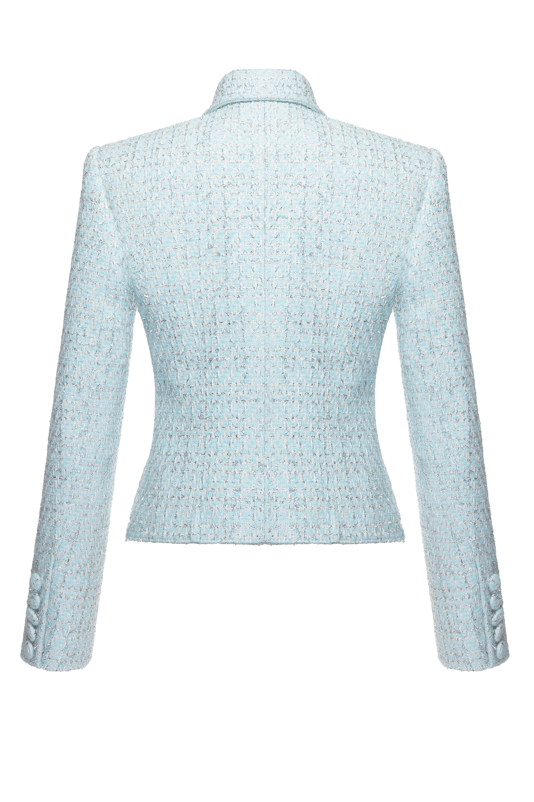ジャケット・アウター akio Cropped Lacquer Jacket - Aleksandre Akhalkatsishvili