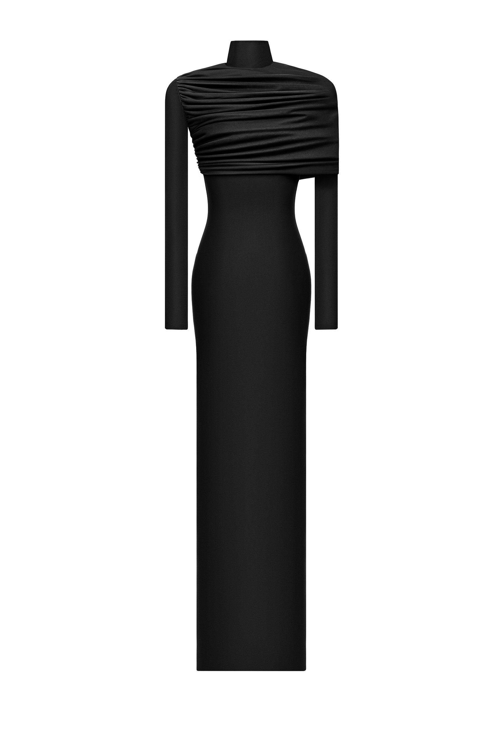 TURTLENECK MAXI DRESS - Aleksandre Akhalkatsishvili